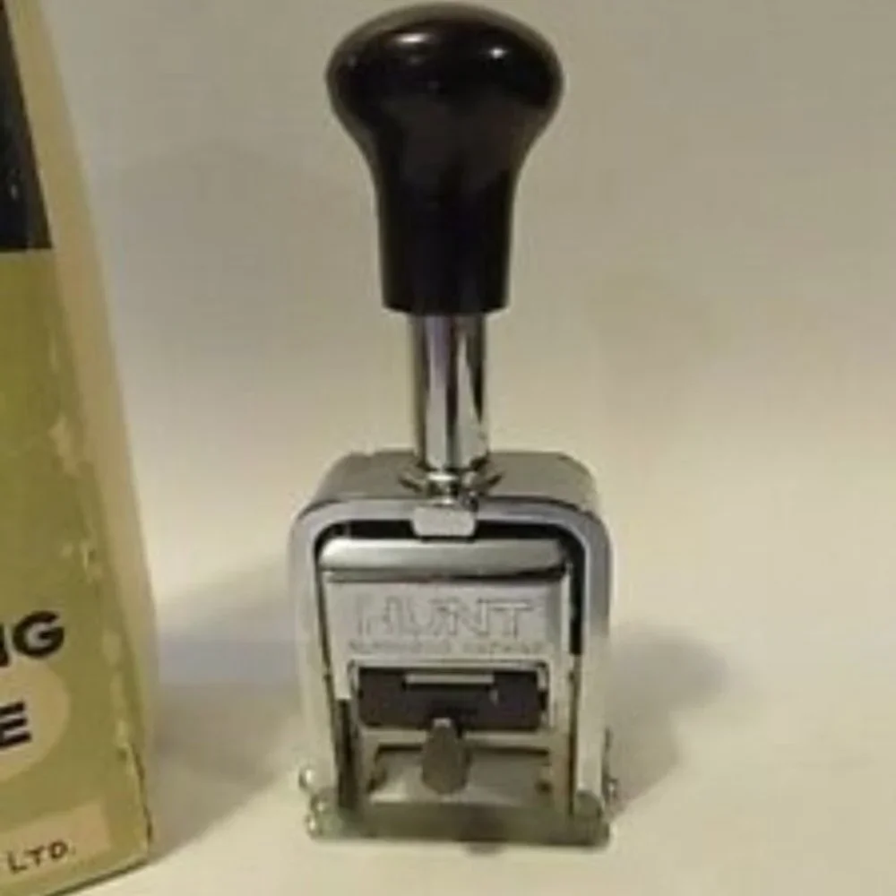 Vintage Numbering Machine Model‎ 5